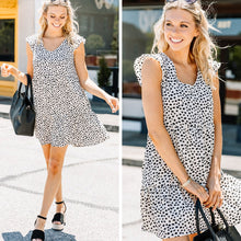 Load image into Gallery viewer, This Is The Way Ivory White Leopard Dress

