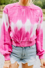 Load image into Gallery viewer, Keep An Eye Out Pink Tie Dye Sweatshirt
