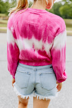 Load image into Gallery viewer, Keep An Eye Out Pink Tie Dye Sweatshirt
