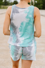 Load image into Gallery viewer, Love Of Lounge Mint Green Tie Dye Tank
