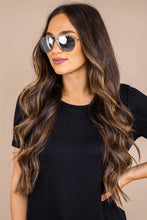 Load image into Gallery viewer, Soak Up The Sun Black Aviator Sunglasses
