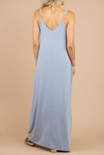 Load image into Gallery viewer, Loving Life Ash Blue Maxi Dress
