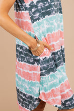 Load image into Gallery viewer, Create Your Fun Mint Green Tie Dye Dress
