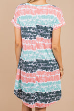 Load image into Gallery viewer, Create Your Fun Mint Green Tie Dye Dress
