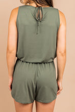Load image into Gallery viewer, Feeling So Free Light Olive Green Romper

