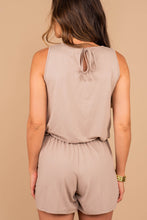 Load image into Gallery viewer, Feeling So Free Ash Mocha Brown Romper
