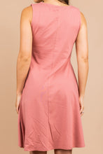 Load image into Gallery viewer, Easy To Find Dusty Rose Pink Swing Dress
