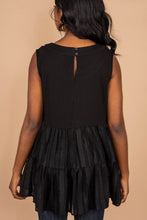 Load image into Gallery viewer, Be Your Everything Black Babydoll Tank
