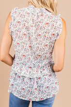 Load image into Gallery viewer, Back In My Life Off White Floral Top
