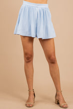 Load image into Gallery viewer, Pretty Preppy Soft Blue Shorts
