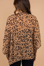 Load image into Gallery viewer, Look Ahead Mocha Brown Leopard Kimono
