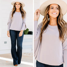 Load image into Gallery viewer, Leave Your Mark Mauve Pink Dolman Top
