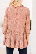 Load image into Gallery viewer, Support You Cocoa Brown Leopard Tunic
