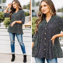 Load image into Gallery viewer, Support You Black Leopard Tunic
