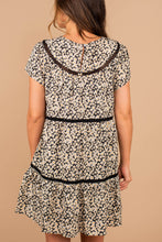 Load image into Gallery viewer, Catching Feelings Black Ditsy Floral Dress
