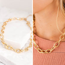 Load image into Gallery viewer, Run The World Gold Chain Necklace
