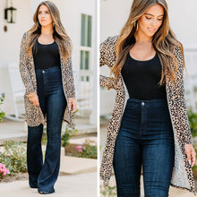 Load image into Gallery viewer, Everywhere I Go Brown Leopard Cardigan
