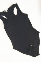Load image into Gallery viewer, Lowkey Black Tank Bodysuit

