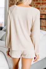 Load image into Gallery viewer, You've Got It Taupe Brown Waffle Top
