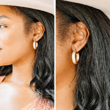 Load image into Gallery viewer, More Than You Know Gold Hoop Earrings

