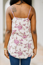 Load image into Gallery viewer, To This Day Ivory White Floral Tank
