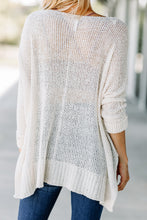 Load image into Gallery viewer, New You New Day Cream White Sweater
