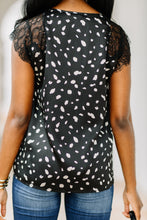Load image into Gallery viewer, Part Of You Black Spotted Leopard Tank
