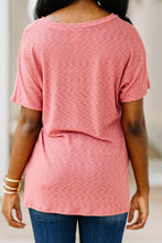 Load image into Gallery viewer, Recognized Comfort Marsala Red Pocket Top
