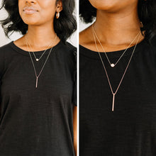 Load image into Gallery viewer, Go The Distance Gold Layered Necklace

