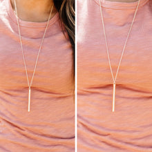 Load image into Gallery viewer, Give It A Try Gold Pendant Necklace
