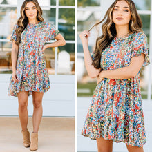 Load image into Gallery viewer, Just You Wait Rust Orange Babydoll Dress
