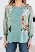 Load image into Gallery viewer, Make Sure You See Sage Green Top
