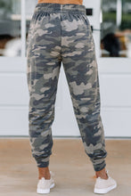 Load image into Gallery viewer, Keep You Sassy Olive Green Camo Joggers
