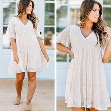 Load image into Gallery viewer, Bring You Back Natural White Star Dress
