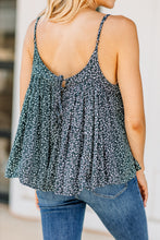 Load image into Gallery viewer, Unique Experiences Black Floral Tank
