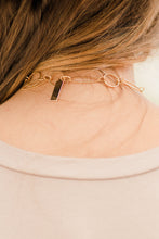 Load image into Gallery viewer, Mud Pie: Black Resin Crescent Horn Necklace

