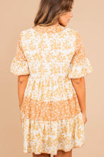 Load image into Gallery viewer, Lost In Thought Cream White Floral Dress
