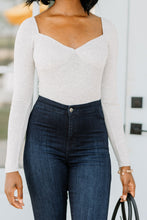 Load image into Gallery viewer, All About The Love Gray Bodysuit
