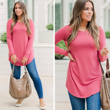 Load image into Gallery viewer, Won't Let You Down Rose Pink Classic Top
