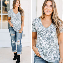 Load image into Gallery viewer, Z Supply: Ridley Black Animal Tee
