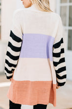 Load image into Gallery viewer, Something About You Black Colorblock Cardigan

