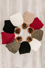 Load image into Gallery viewer, Mountain Moves Tan Knit Beanie
