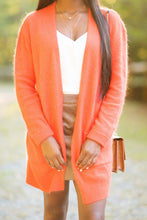 Load image into Gallery viewer, It's All Love Orange Knit Cardigan
