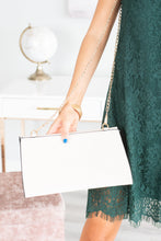 Load image into Gallery viewer, Let's Meet Ivory Envelope Purse
