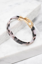 Load image into Gallery viewer, Crazy Love Pink Tortoise Hook Closure Bracelet
