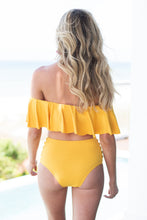Load image into Gallery viewer, Cherish The Sun Mustard Yellow Bikini Bottoms

