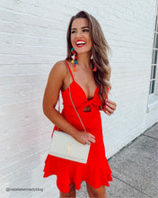 Load image into Gallery viewer, Gotta Keep Moving Dress, Red
