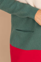 Load image into Gallery viewer, Above All Else Ivory White Colorblock Cardigan
