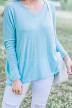 Load image into Gallery viewer, All The Feels Sweater, Sky Blue
