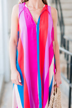 Load image into Gallery viewer, Buddy Love: Sunny Days Campbell Carousel Striped Dress
